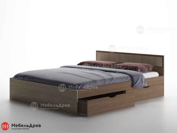 Кровать с ящиками Гуава
